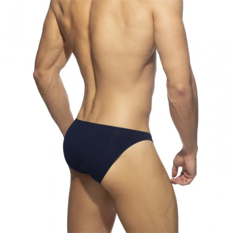 Calções de banho de cintura baixa calções de banho de praia maiô push pad briefs roupa de banho