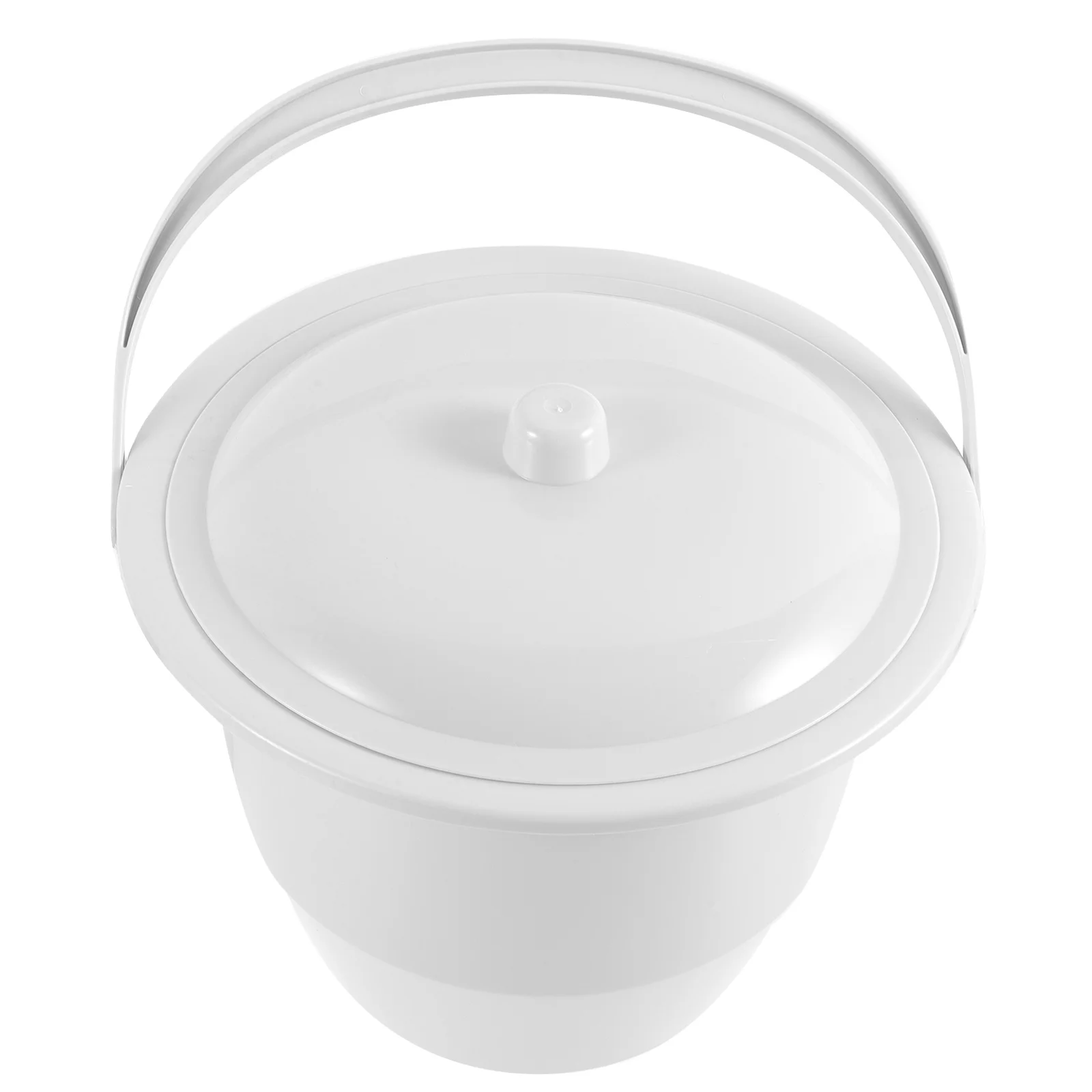 

Portable Chamber Pot With Lid Plastic Urinal For Elderly Kids Reusable Bedpan Household Travel Night Use Lightweight
