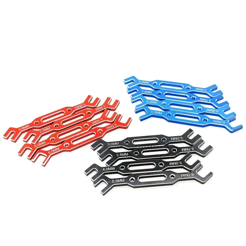 4Pcs Wrench 3/3.2/3.5/3.7/4/5/5.5/6Mm Turnbuckle Nut Ball End Joint Remover Universal Tool For RC Car Drone Boat