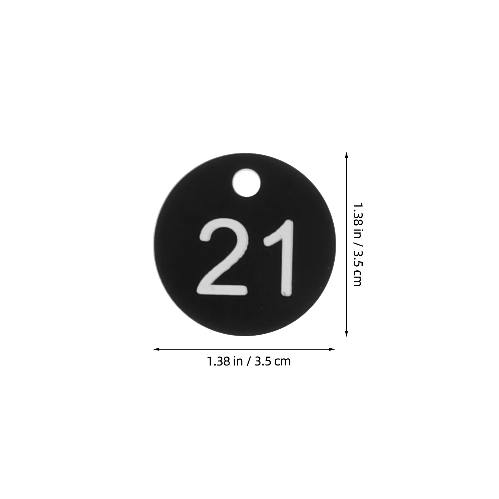 50 قطعة العلامات الرئيسية للتخزين 1-50 أقراص بلاستيكية مرقمة كبيرة لخزائن الحقائب الصالة الرياضية بركة قابلة لإعادة الاستخدام دائم معلقة علامات الهوية مجلد #5