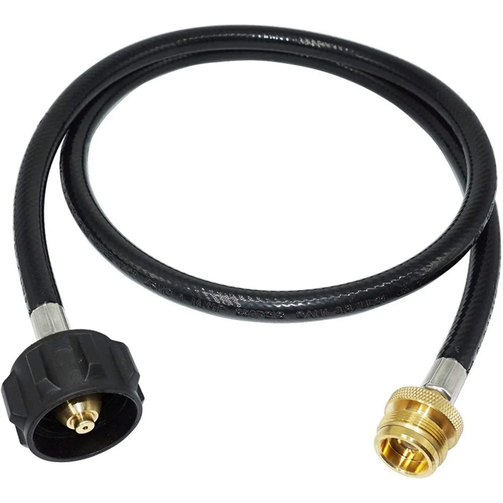 For Camping For Backyard Parties Gas Pipe Adapter Outdoor Propane Adapter Hose Gas Pipe 4 Feet Two Length Options