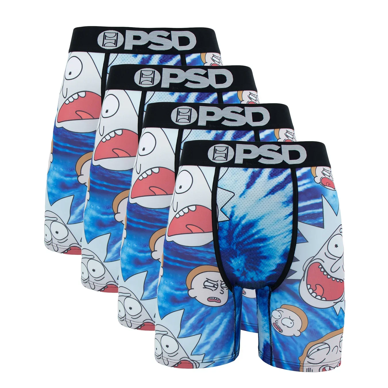 4Pcs Fashion Print Men Underwear Boxers Cueca Male Panties Lingerie Men Underpants Boxershorts Sexy S-XXL Men\'s Boxers Briefs