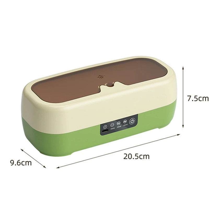 Glasses Cleaning Ultrasonic Jewelry Cleaner Machine High Frequency Ultrasonic Cleaning Bath For Jewelry Washing Durable
