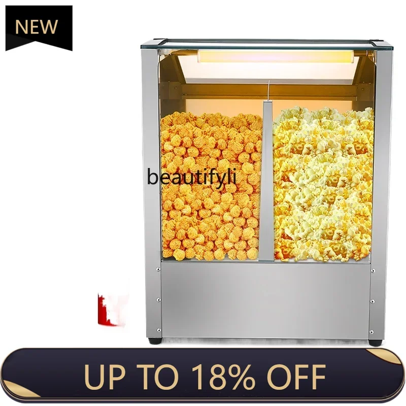 

Z189 A06 Popcorn Insulation Cabinet Commercial Cinema Display Cabinet Popcorn Machine Automatic Insulation Box