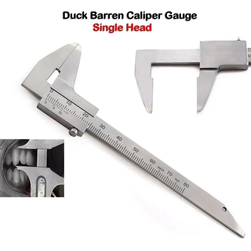 Professional Lab Duck Barren Gauge Caliper Orthodontics Measuring Single Head