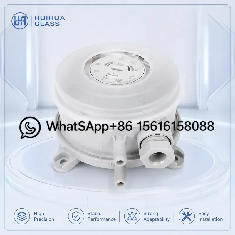 TEREN Tianrun 606 Series Differential Pressure Switch Air Wind Pressure Sensor 606.01000 609.020 HVAC Industrial Control