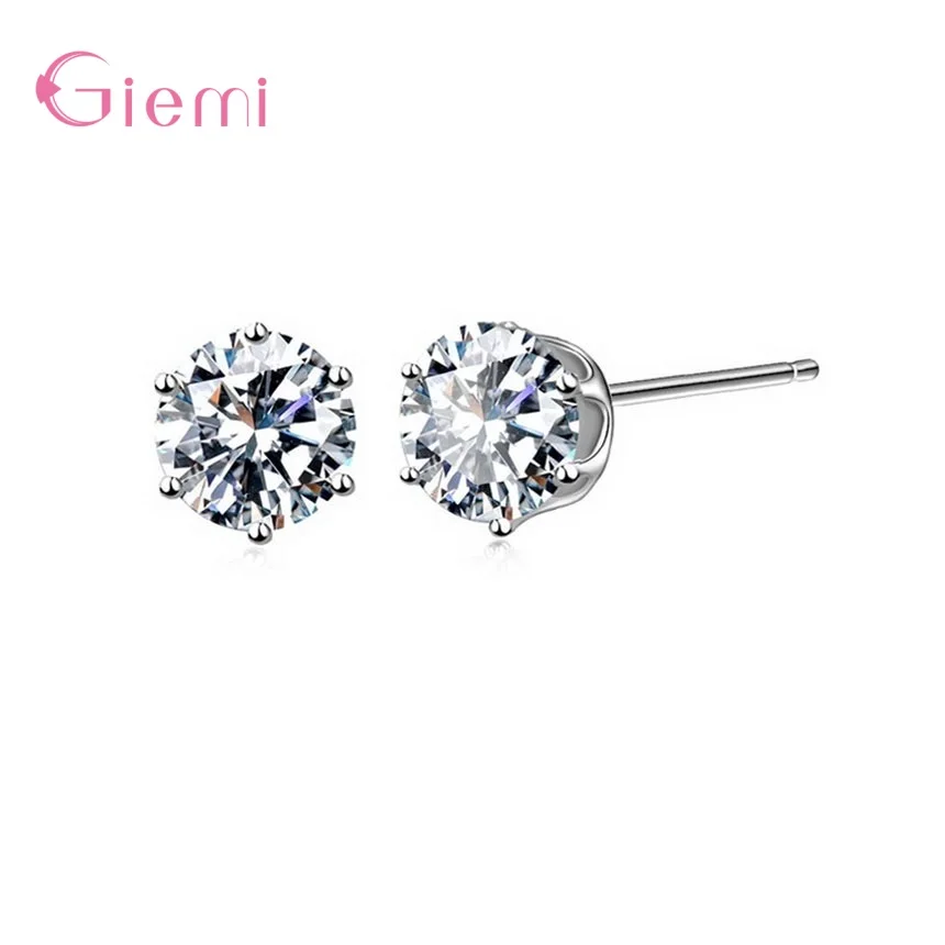 0,01 USD Opzione di modelli multipli Eleganti orecchini in argento sterling 925 genuini per le donne Regalo di orecchini di gioielli da sposa