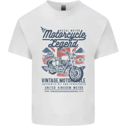 Motorcycle Legend Biker motorcycle Chopper Kids T-Shirt Childrens