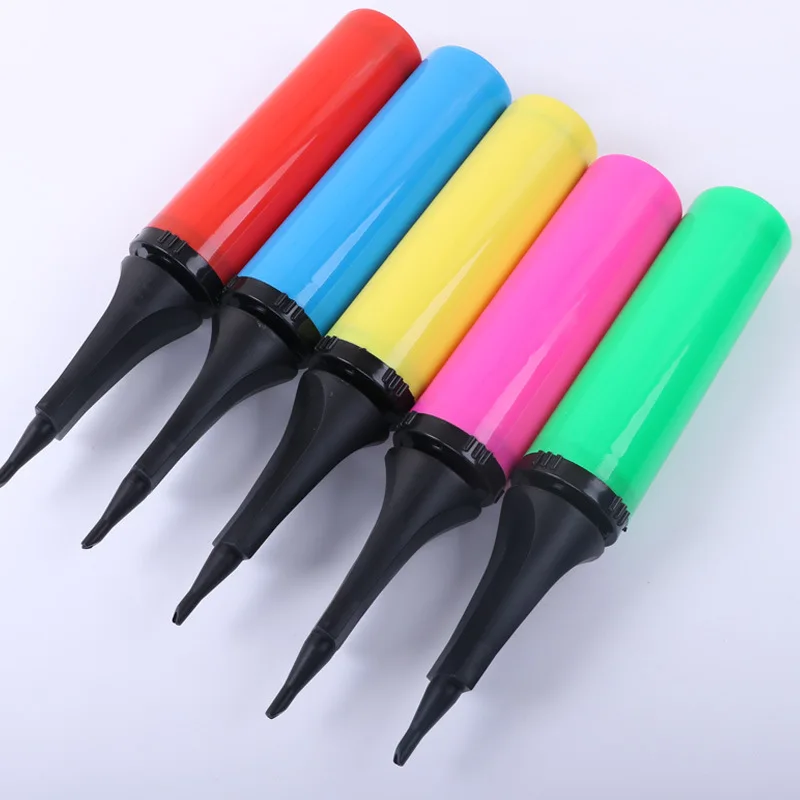 Balloon Inflation Pump Ballon Accessories Wholesale Rubber Point Baloon Clip Ribbon Birthday Wedding Party Decoration Supplies