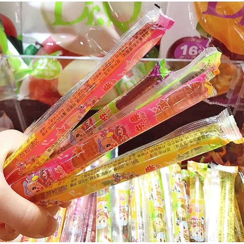 60 كيس / دقيقة جيلي بار عصا آيس كريم المصاصات آلة التعبئة الأوتوماتيكية عالية الكفاءة #3