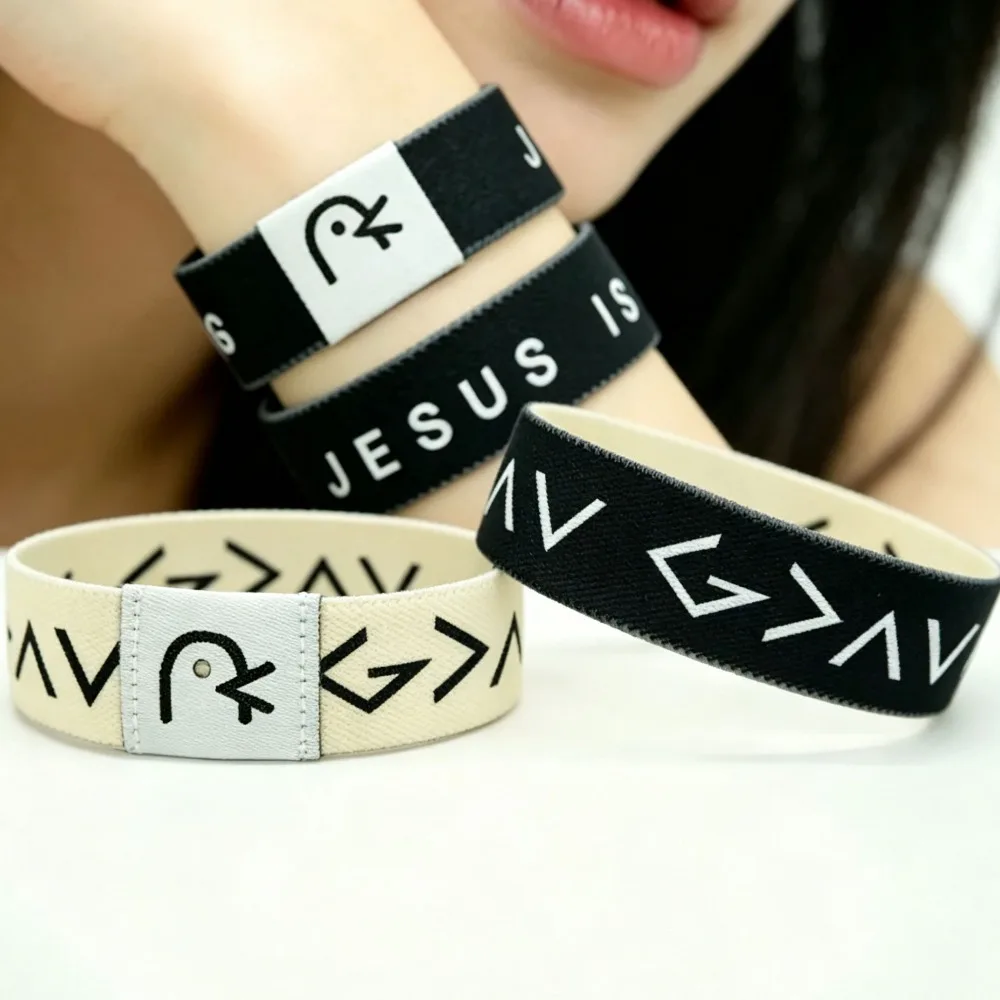 Smart NFC Bible Bracelet, Wearable Religious Jewelry with Daily Bible Verse, Christian Faith Gifts for Men & Women