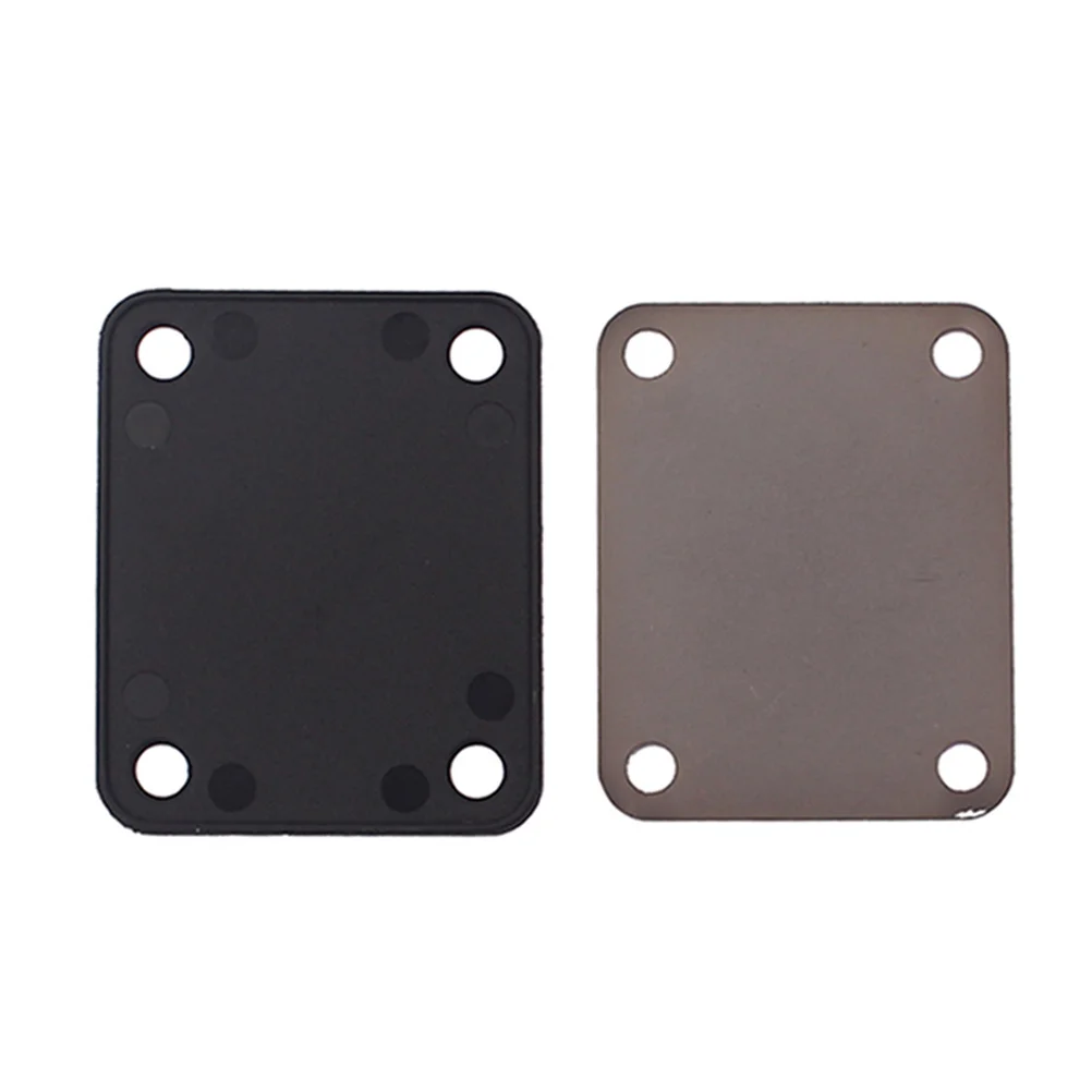 

2pcs Metal Neck Plate Durable Lightweight Guitar Neck Plate For Electric Bass Guitar Replacement Easy Installation Gv116