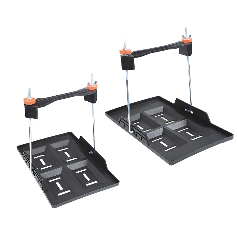 Vehicle Battery Tray Hold Down for Car Marine Battery Mounting with Molded Tray and Metal Hold Down Hardware