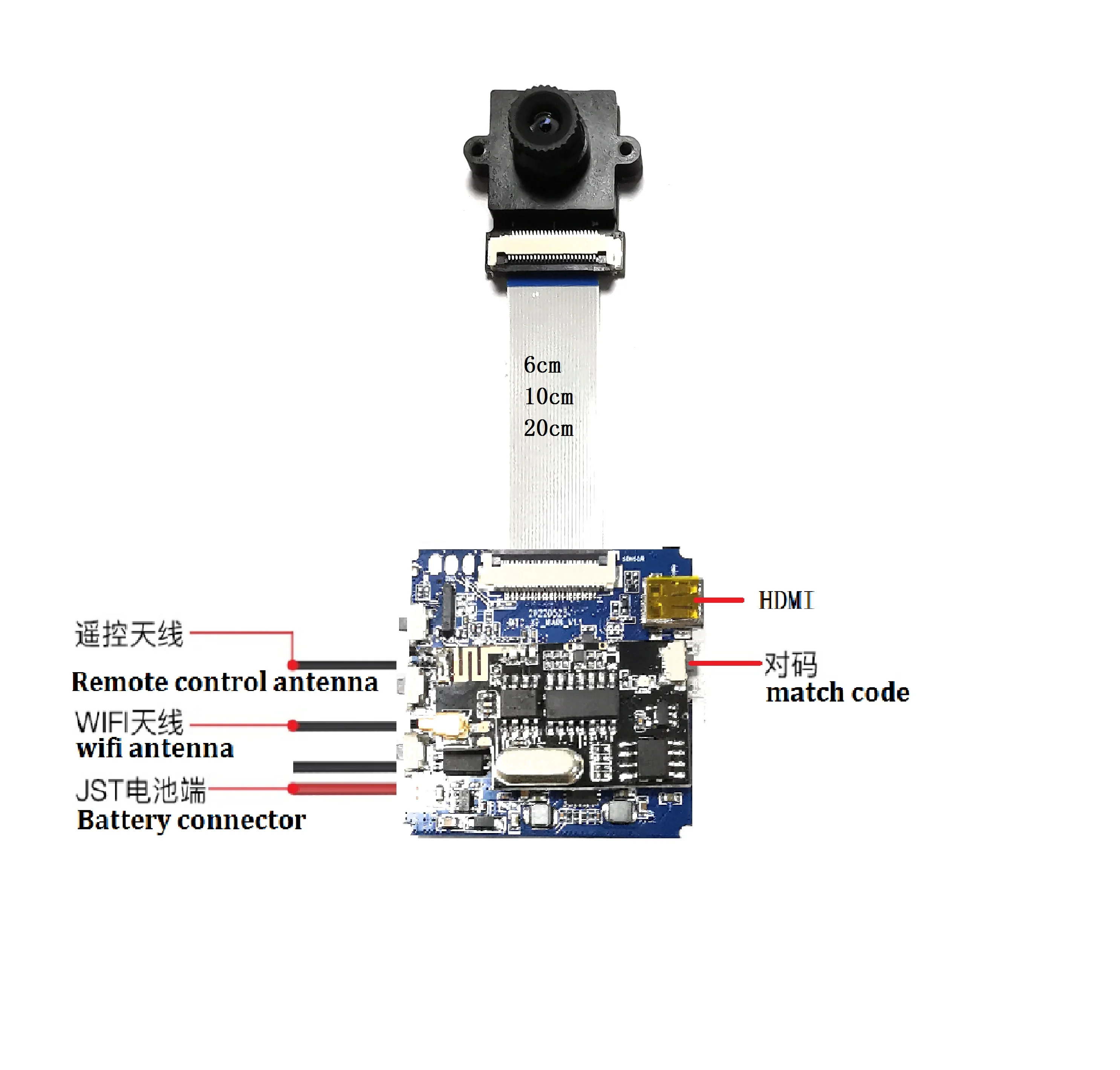 Matecam X9 Micro Professional Av Equipment Wifi esterno Mini USB Action Recorders 14MP 4k 60fps AP Camera