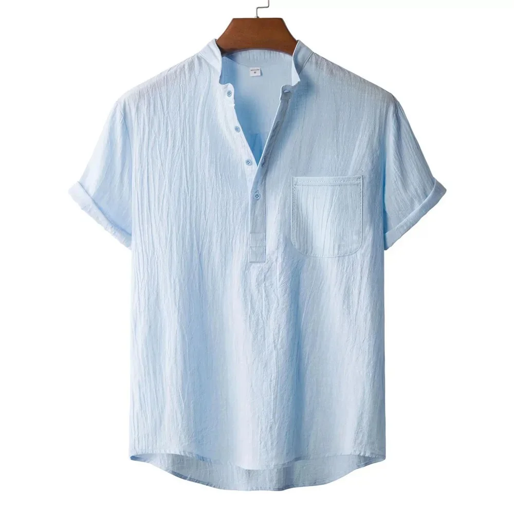 Thumbnail 2 - #51 Trending Cotton Linen Casual Shirts Right Now