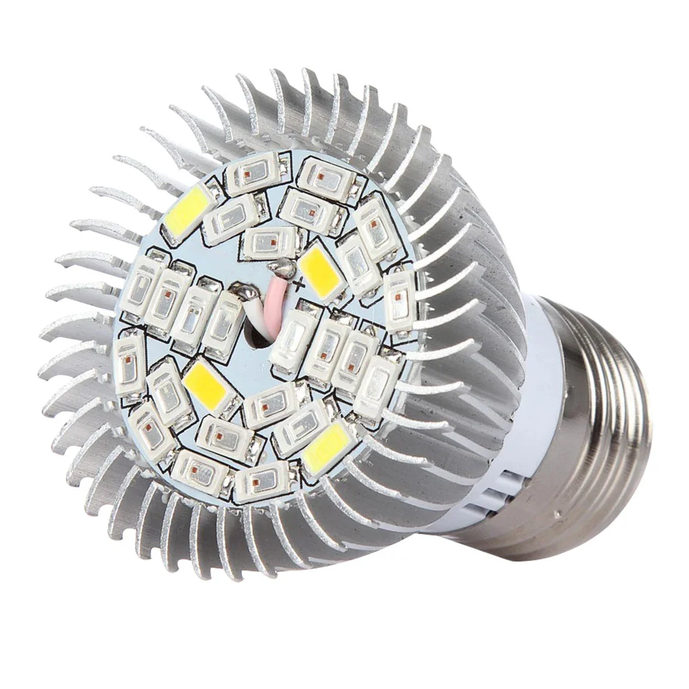 LED Plant Growth Lamp Full Flat Spotlight E14 Indoor Grow Light High Efficiency for Seedling to Fruit