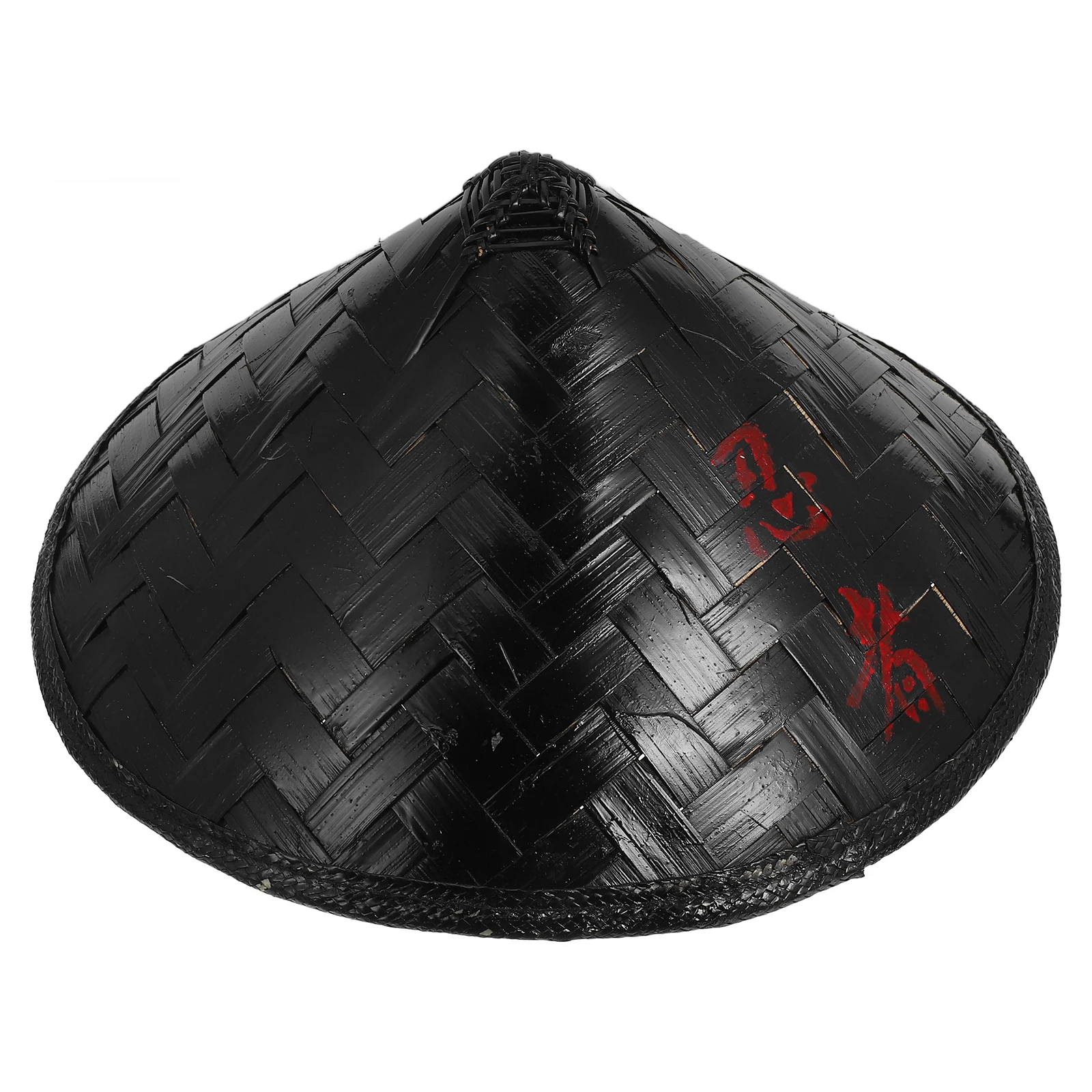 

1pc Japanese Swordsman Role Play Prop Stage Performance Party Hat Costume Ancient Bamboo Hat Japanese Samurai Hat Ninja Hat