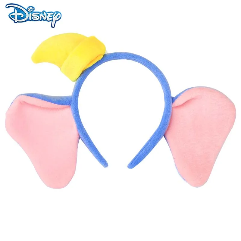 Disney Cartoon Dumbo Stuffed Plush Hair Band Headband Headwear Cute Cosplay Props Hair Accessories Gift For Children Girls Women