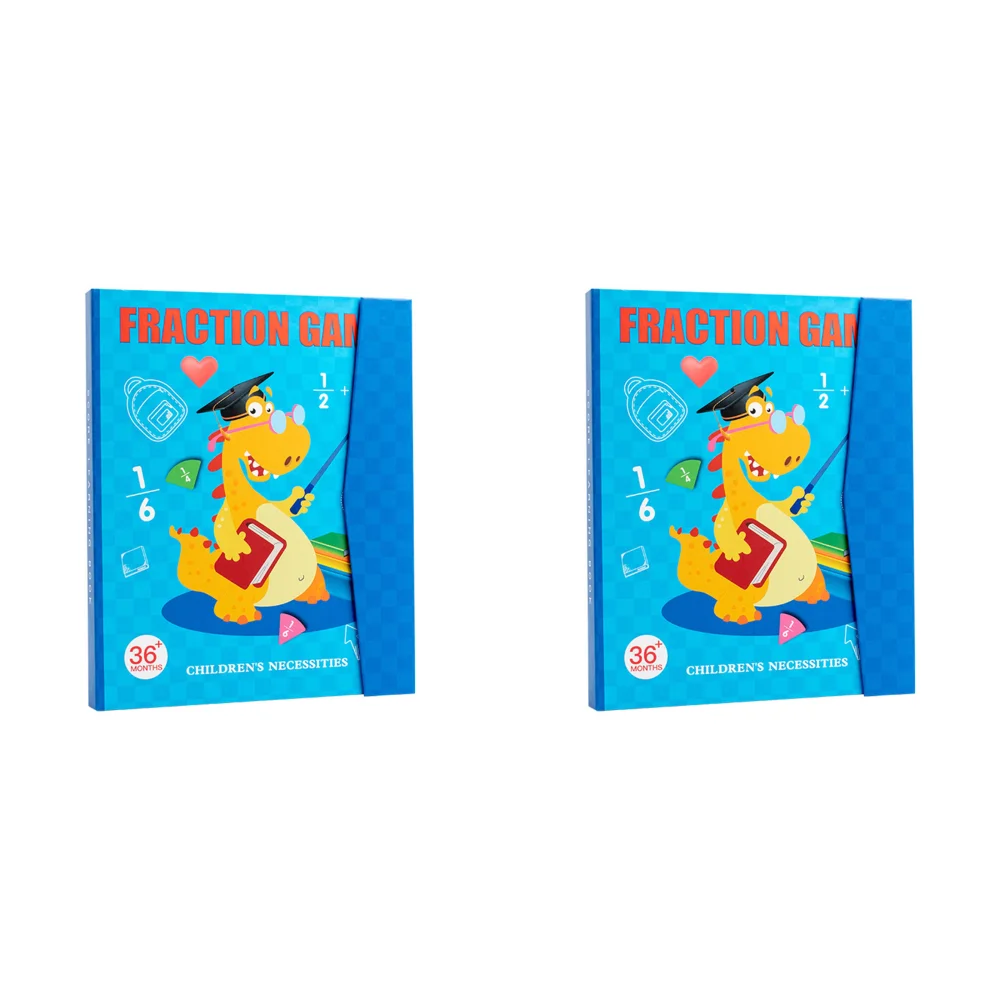 Magnetic Math Master Set Fraction Educational Puzzle for Kids Adding Subtracting