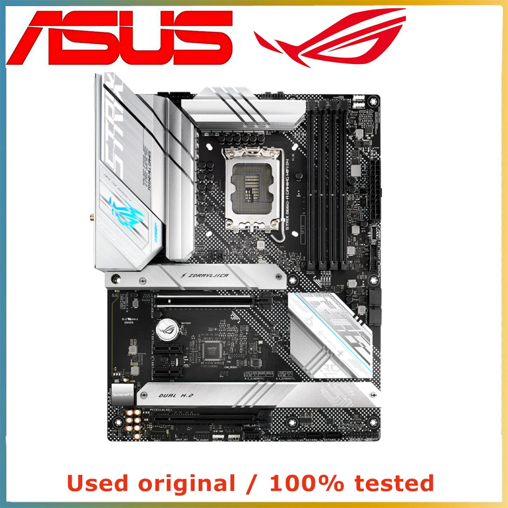 For ASUS ROG STRIX B660-A GAMING WIFI D4 Motherboard LGA1700 DDR4 B660 ATX Mainboard Intel 12th 13th 14th Gen CPU