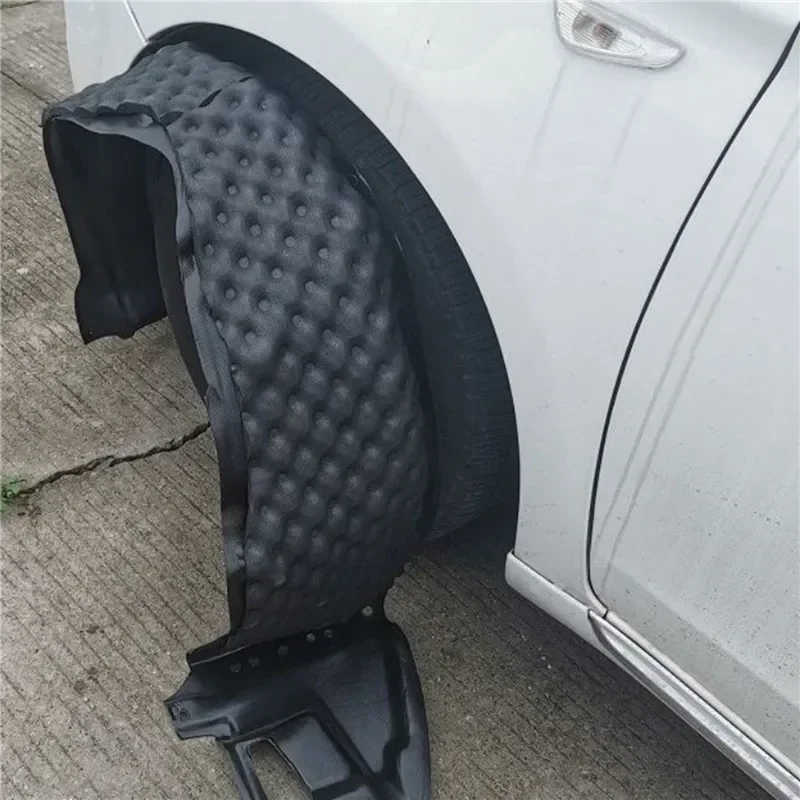 Car Lining Leaf Plate Door Sound-absorbing Cotton with Backing Adhesive Denoise Thermal Insulation Speaker Interior Cotton Refit