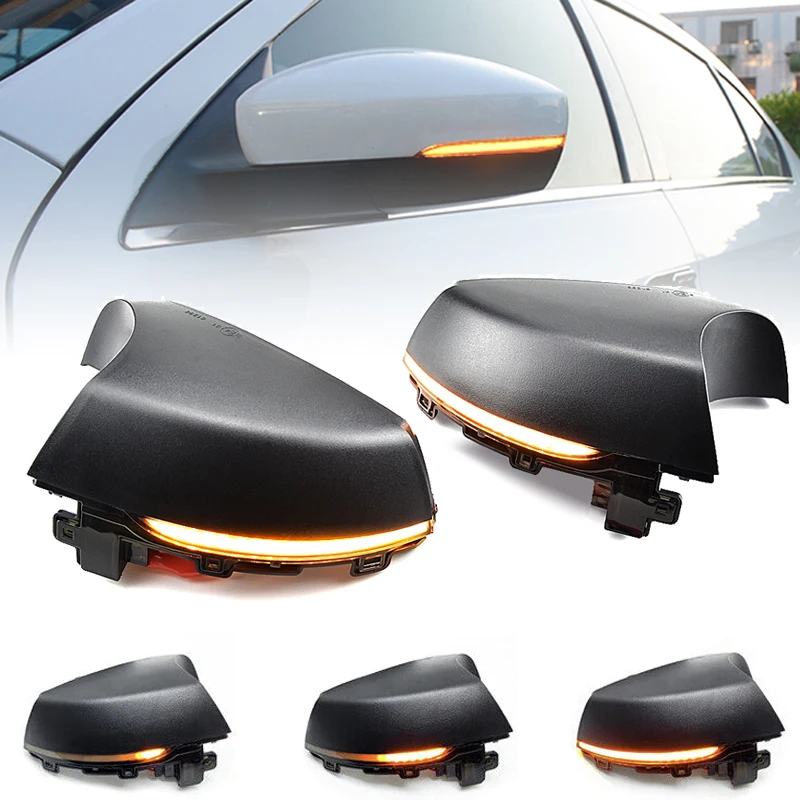 

Для VW Polo MK5 Up Vento Ameo Skoda E-Citigo Seat e-Mii светодиодная лампа бокового зеркала янтарного цвета, боковые динамические указатели поворота заднего вида