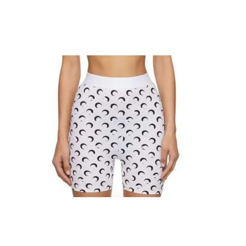 Koreaanse damesshorts High Street Spicy Girl Moon Print Sport Vrije tijd Hoge taille Slim Fit Veelzijdige modeshorts