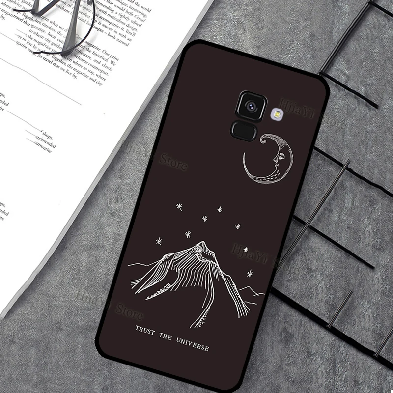 Witches Moon Witchy Mystery Totem Phone Case For Samsung A7 A9 J8 J2 Core 2018 J4 J6 A3 A5 J3 J5 J7 2016 2017 Coque Bumper