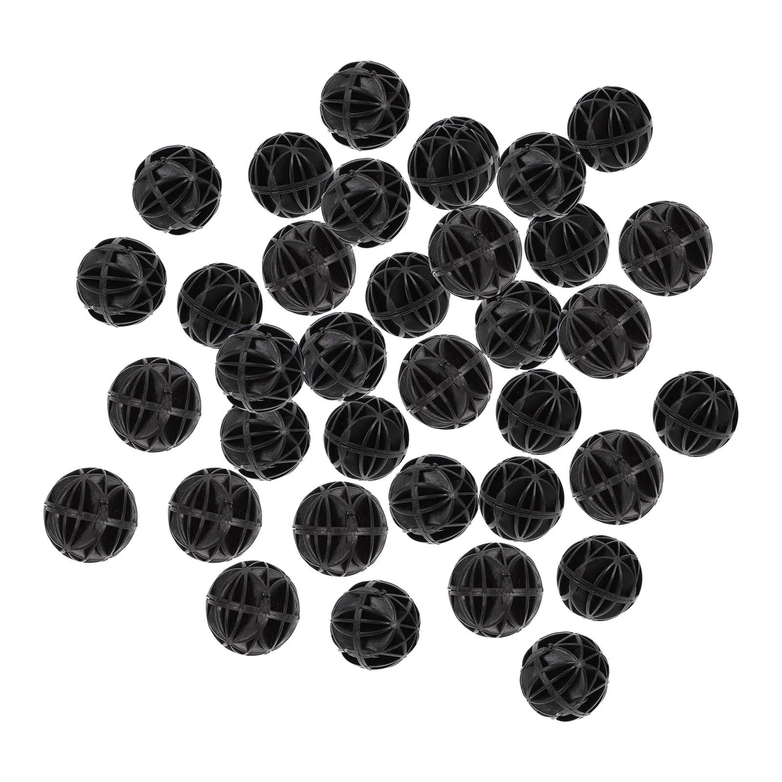 

150 Pcs Hollow Biosphere Filtration Material Fish Tank Balls for Pond Filter Plastic Block