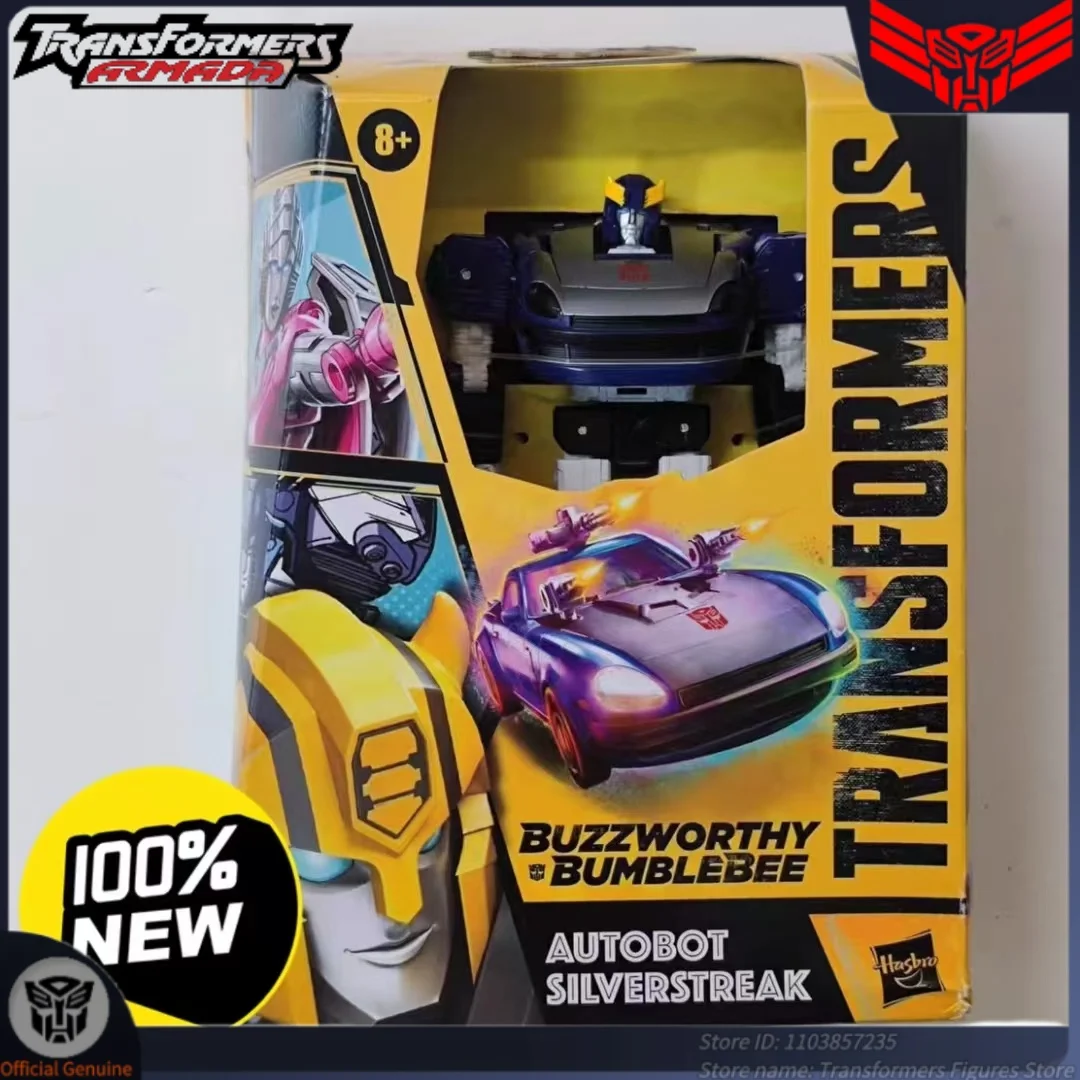 

Оригинальный новый робот-трансформер, игрушки Silverstreak Bluestreak G1, фильм, мультяшная фигурка, аниме, подвижная модель, куклы, подарки