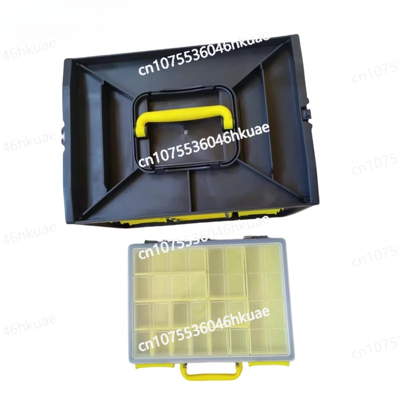 

Сверхмощный универсальный ящик для инструментов со съемным хранилищем для оборудования, электроавторемонтных деталей, органайзер, чехол