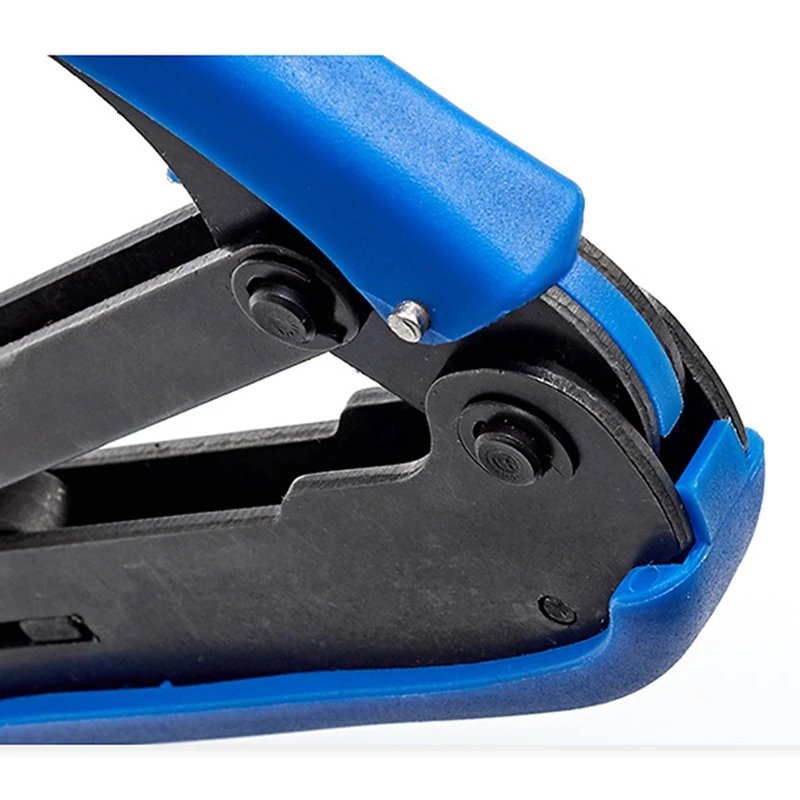 RG59/RG6 COAXIAL CABLE Extrusion คีม CRIMPING คีม F-HEAD เครือข่าย CRIMPING คีม Extrusion TOOL ทนทาน Blue & Black