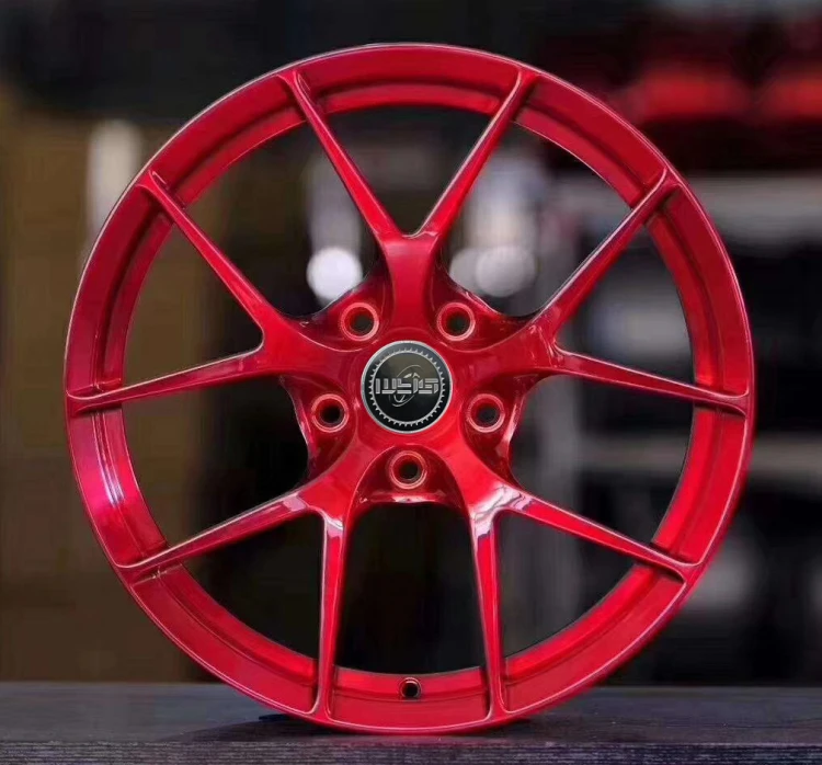 

18 19 20 21 22-inch forged rims for Benz BMW Audi Land Rover Toyota Volvo Lexus Aito Jaguar Tesla Zeekr custom red forged wheels