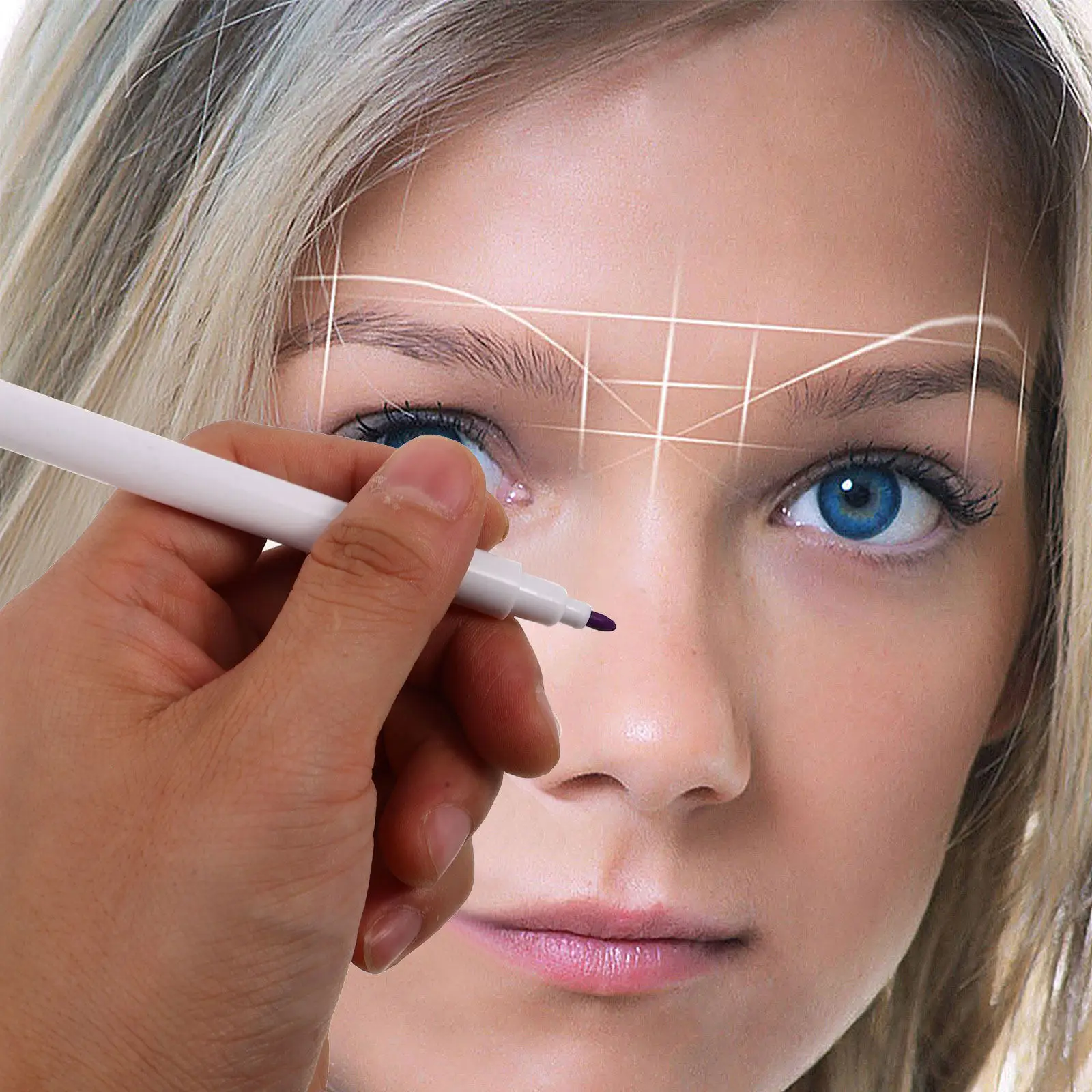 

Набор из 4 маркеров для татуировок: безопасные для кожи, прецизионные ручки для временных тату и боди-арта