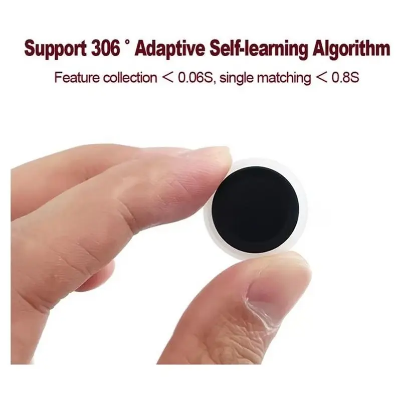 TKOH-Fingerprint Recognition Module HLK-ZW111 Low Power Finger Detection Integrated Fingerprint Sensor Smart Lock/Access