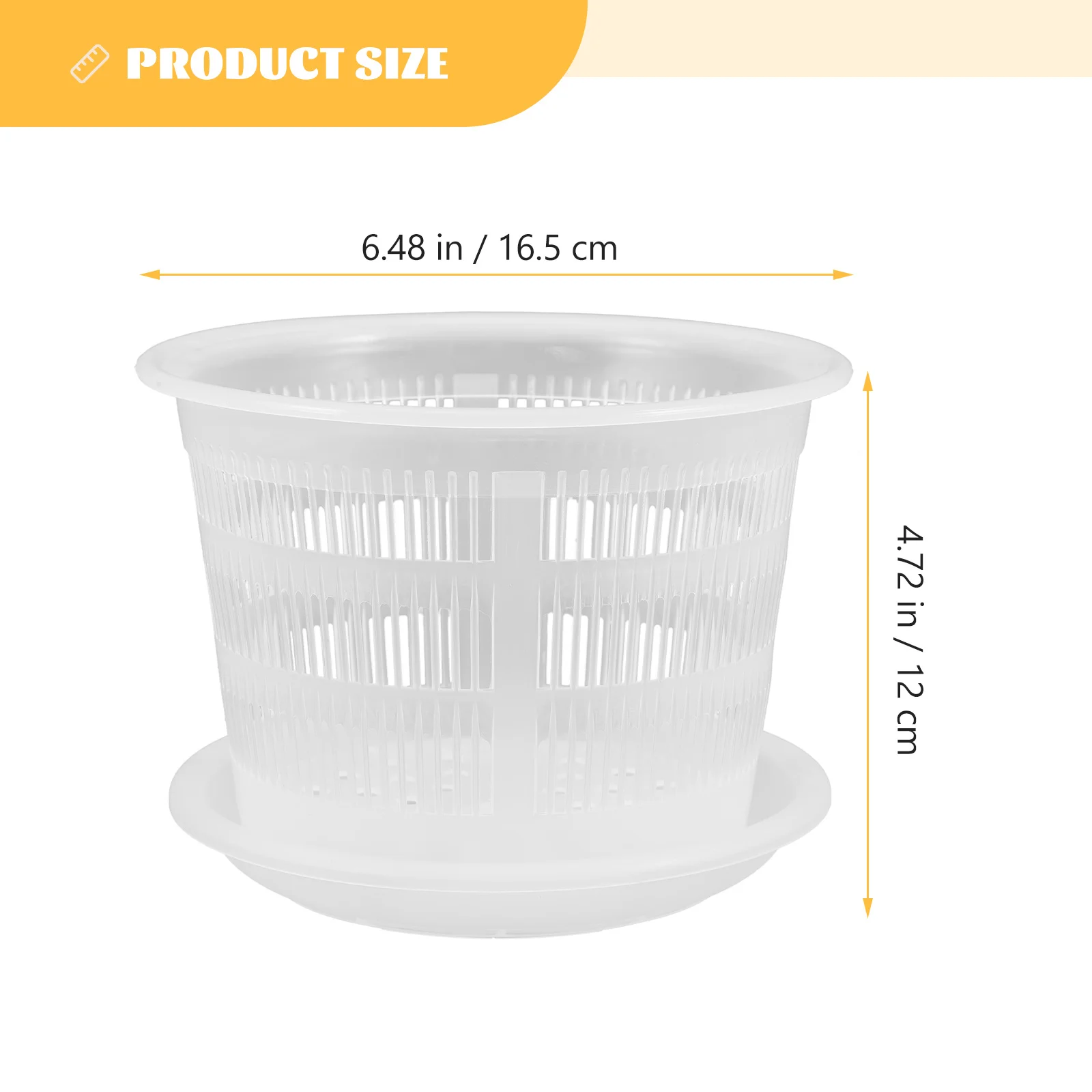

4pcs chid Pots Durable Plastic Flowerpot Tray for Plants Succulent Hanging Small Pot Plant Culture Drainage Holes