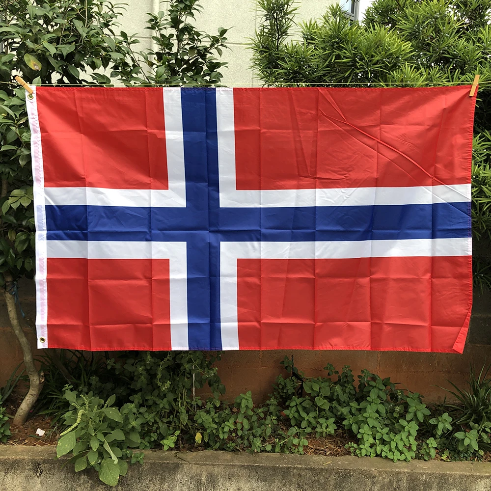 

Z-ONE FLAG norway Flag 90X150cm High Quality Hanging Polyester Norwegian Flag standard Flag Banner