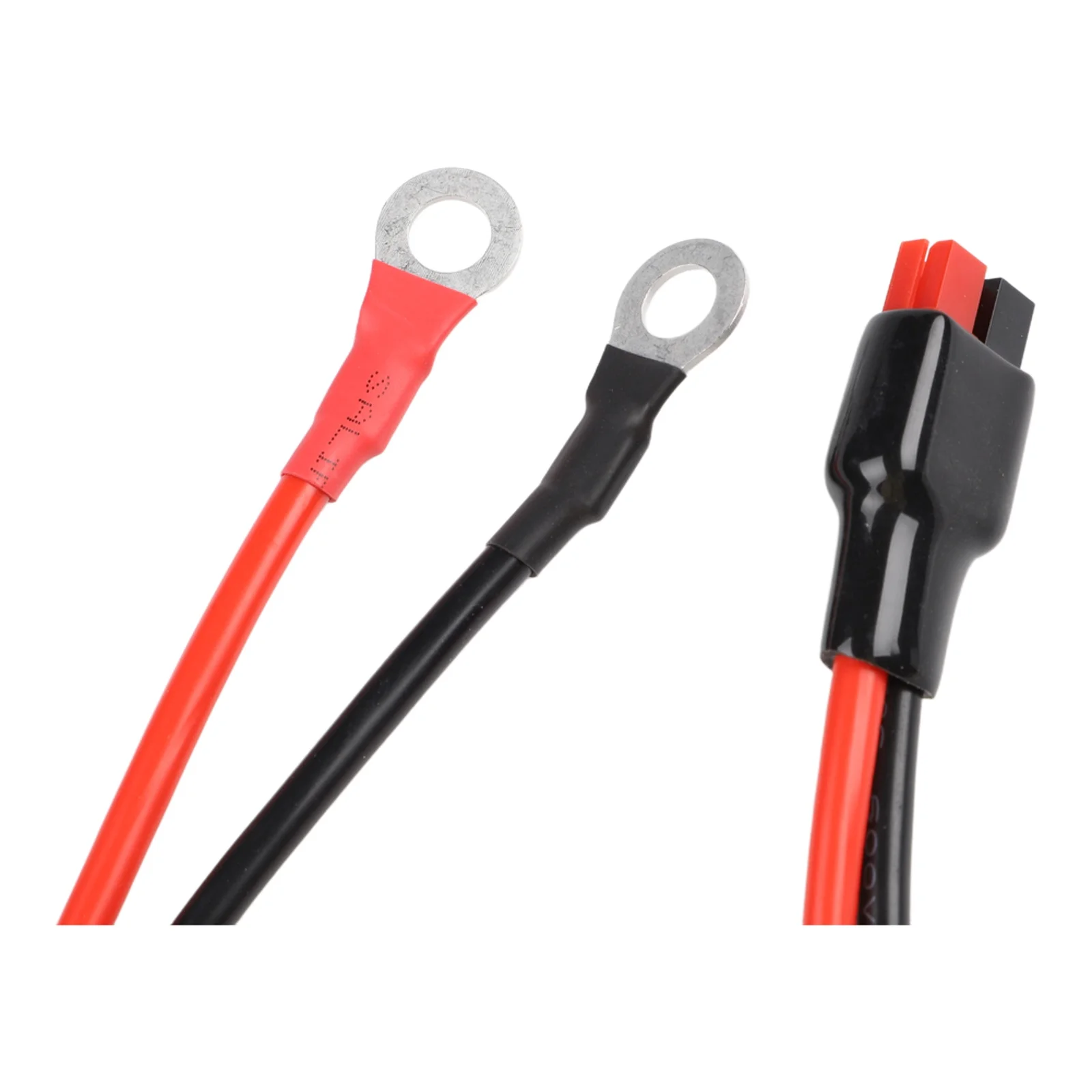45A Connector To O For Ring Terminal Battery Cable 10AWG Tinned Copper For Solar Panel Portable For Power Station Wire