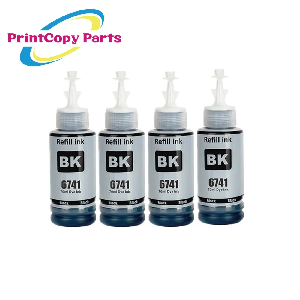 T6741 T6742 T6743 T6744 T6745 T6746 Refill Dye Ink Kit for Epson L800 L801 L810 L850 L860 L1800 70ml/Bottle