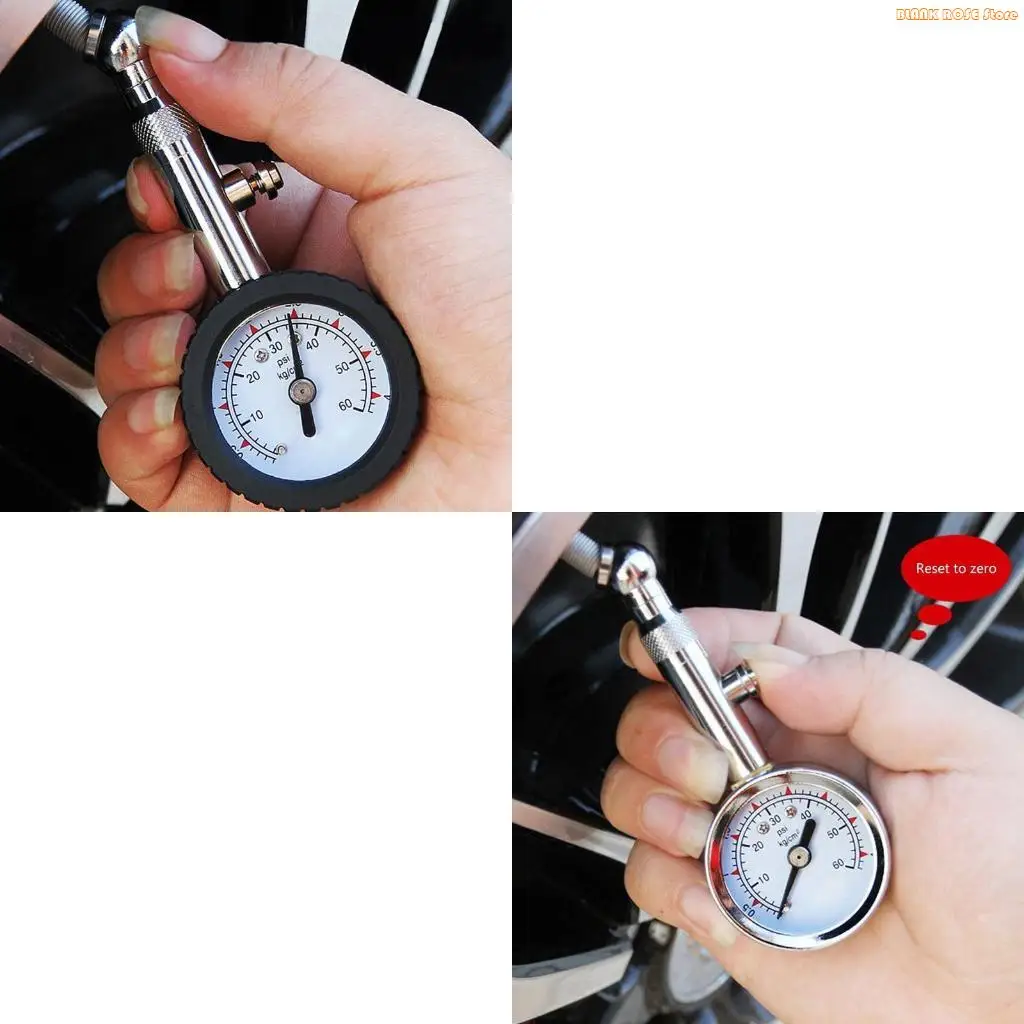 K1AE Digital Tire Pressure Gauge Car Auto Motorcycle Tyre Air PSI Meter for Car Truck