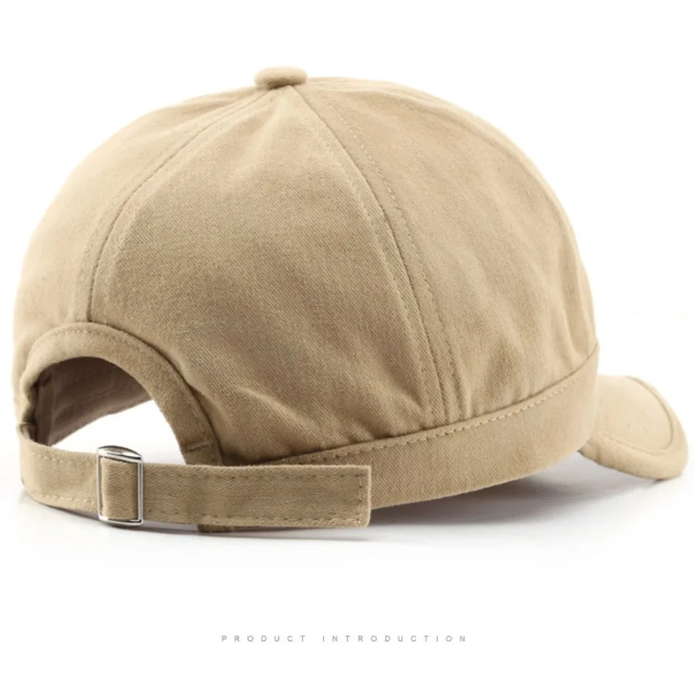 Gorra de béisbol retro de ala corta – estilo urbano y deportivo