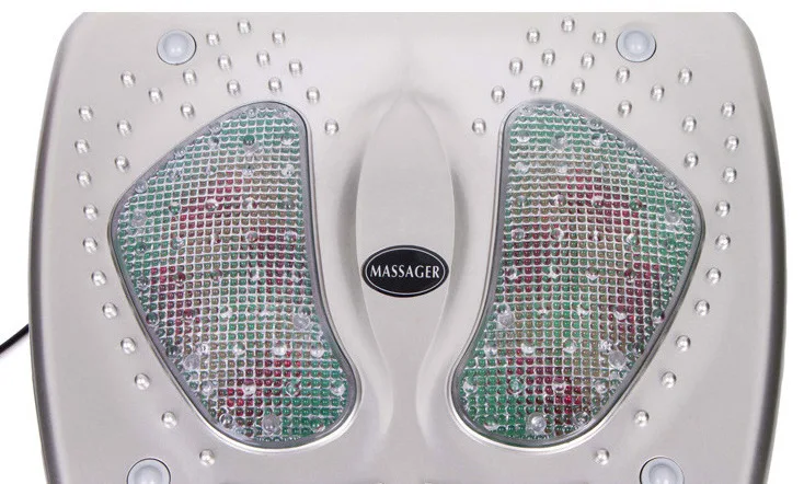 آلة تدليك ساق القدم الكهربائية شياتسو للتدفئة بالأشعة تحت الحمراء والعلاج المغناطيسي