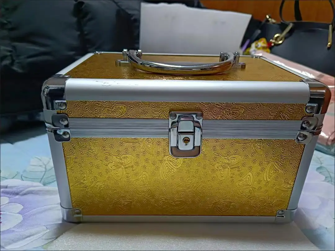 

Новый бренд, коробка для макияжа, профессиональная косметичка для красоты, косметичка для татуировки, ногтей, многослойный ящик для инструментов, чемодан для хранения