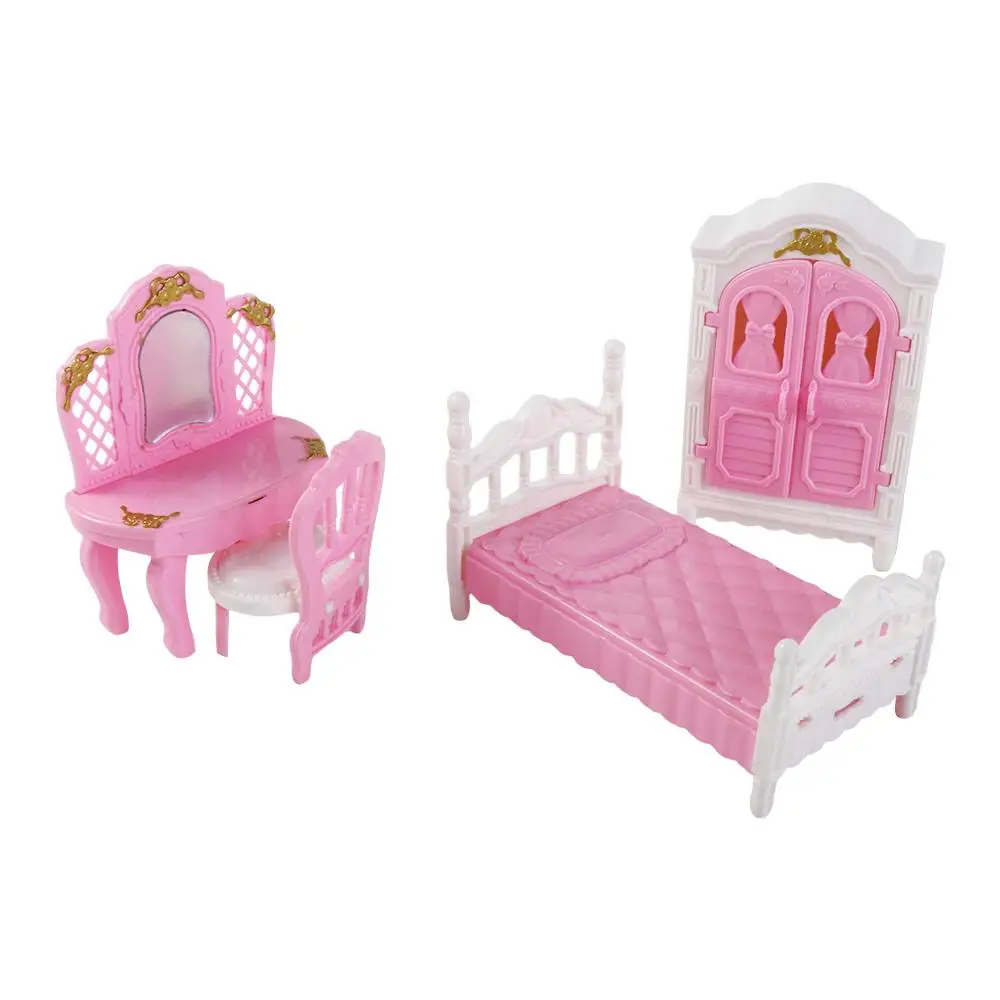 Mini-Möbel Simulationsmöbel Hauszubehör Puppenhaus-Möbel Miniaturmöbel Sessel-Sofa-Set