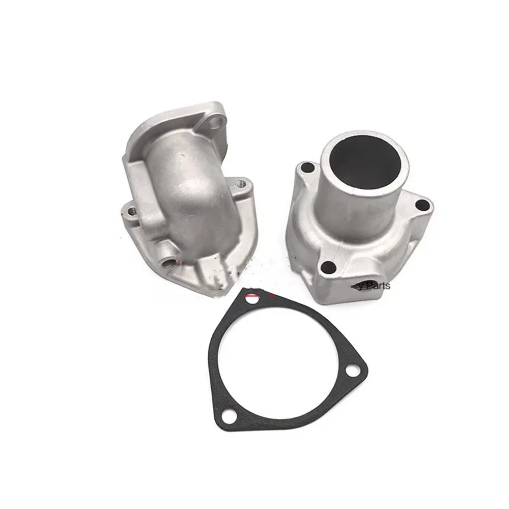 For E311/312/320D/V1/V2 Thermostat Cover S6K/C6.4 Engine Air Intake Preheater Air Heater Block Excavator Excavator Parts