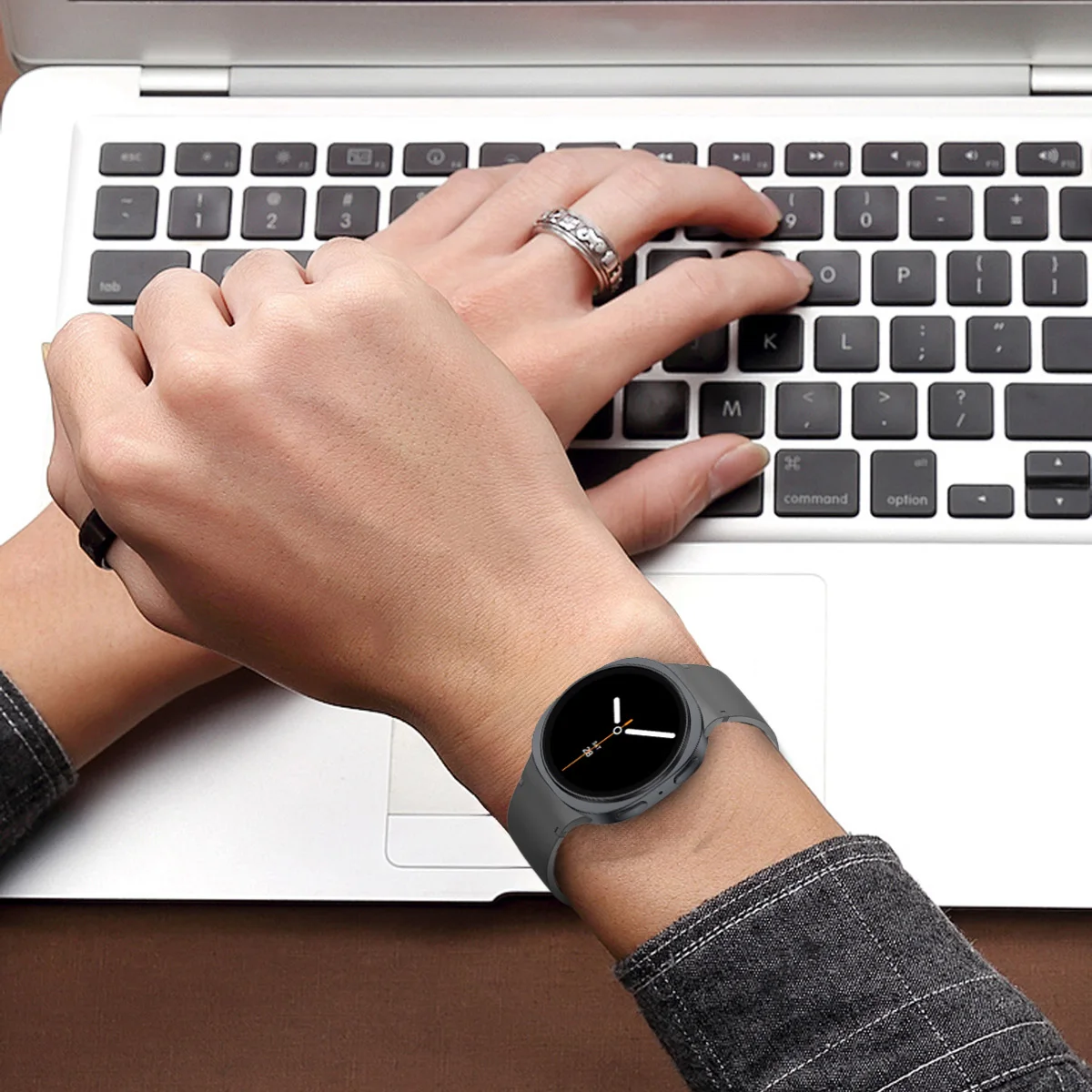 20/22 مللي متر الأصلي سيليكون لساعة سامسونج جالاكسي 8/8 حزام كلاسيكي 44 مللي متر 40 مللي متر 46 مللي متر الرياضة كوريا سوار غالاكسي ساعة 8 الفرقة