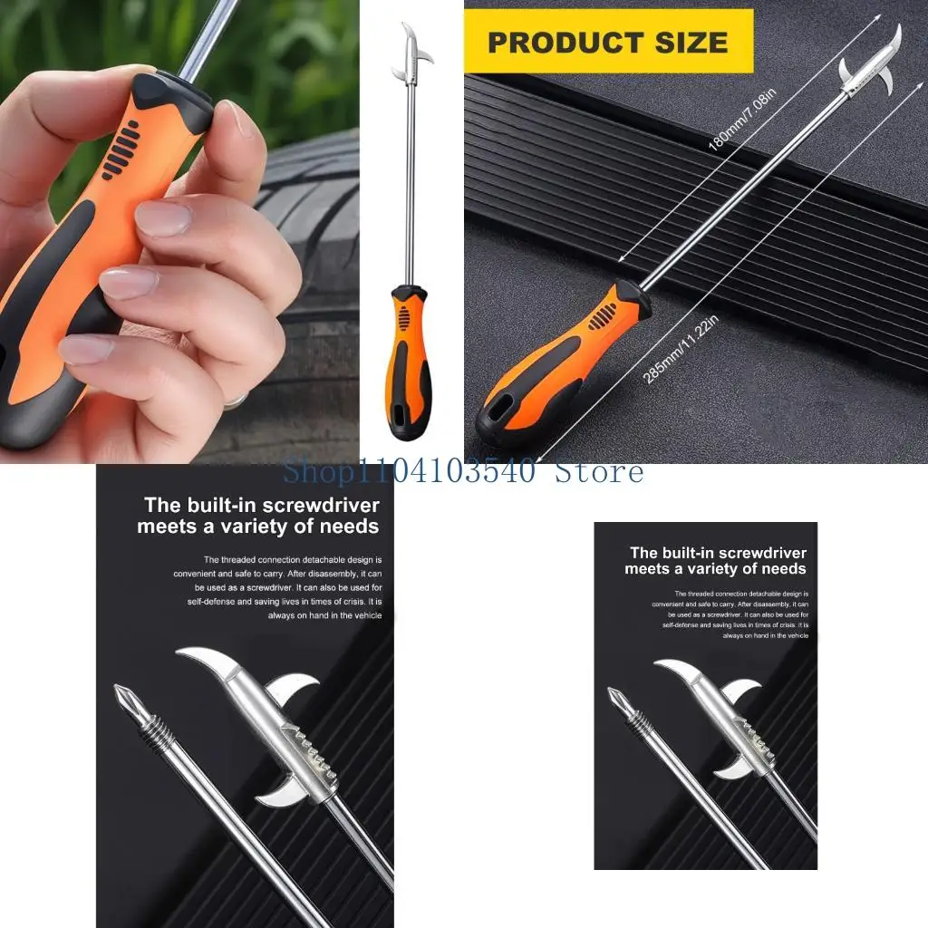 

02DC Portable The The Chile The Chileing Tool, оснащенное эргономичным захватом эффективного снятия камней для энтузиастов по за