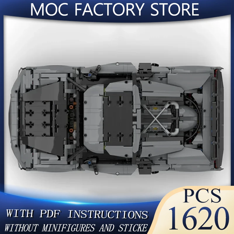 Champion Speed Cars Moc Building Bricks R8 Quattro Model Building Technology Modular City Car Block Construstion DIY Toy Gift