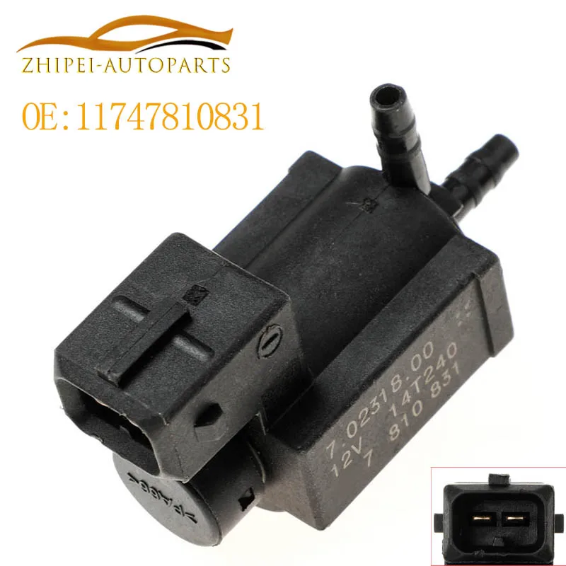 Válvula de Control de vacío para coche, accesorio para BMW E36 E46 E65 E66 M5 X3 11747810831-1174-7810, 831