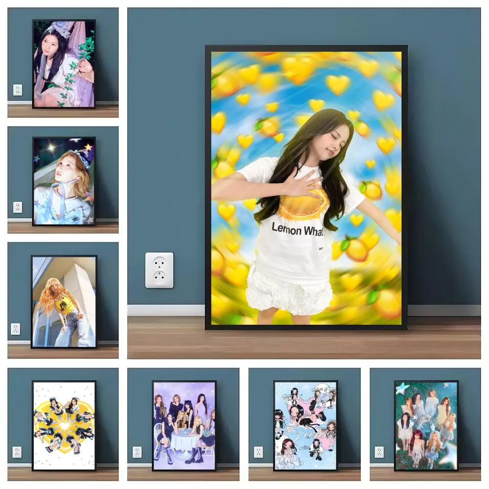 Soft Dream Pop H-H2H Poster Pegatina artistica HD autoadhesiva impermeable para salon dormitorio